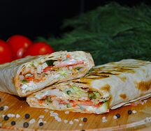 Шаурма Вегетарианская