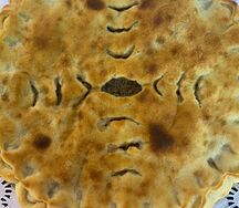 Осетинский пирог Мясо с грибами