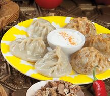 Манты с говядиной
