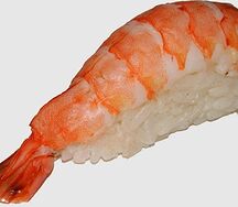 Суши креветка