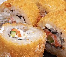 Горячий лосось