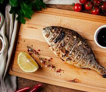 Дорадо на углях