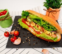 Хот-Дог с говяжьей сосиской