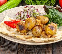 Картошка Черри с салом