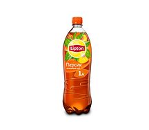 Черный чай Lipton со вкусом персика