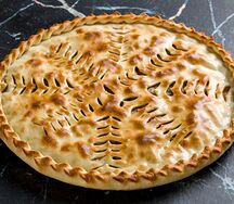 Пирог с рубленым мясом