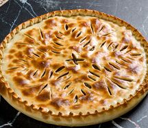 Пирог с мясом и Чили