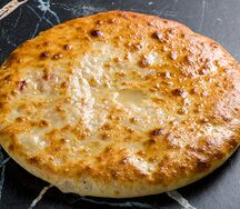 Пирог с индейкой, сыром и болгарским перцем