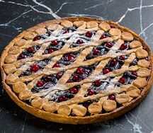 Пирог Клюква-шоколад