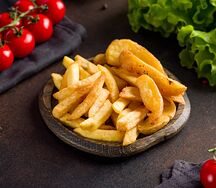 Картошка фри и по-деревенски микс