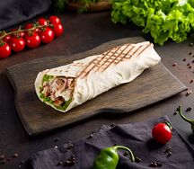 Шаурма в пите XXL