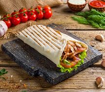 Шаурма в пите XXL