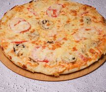 Пицца с грибами