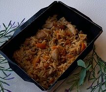 Плов с курицей