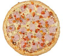 Пицца с ветчиной