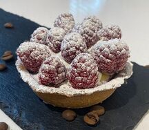 Тарталетка малиновая