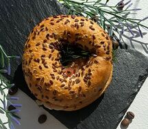 Бейгл с форелью