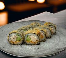 Жареный с курицей