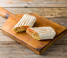 Мини-шаурма в обычном лаваше