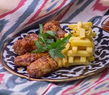 Куриные крылышки с тайским соусом