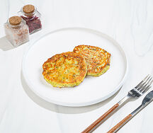 Оладьи из Цукини с риккоттой