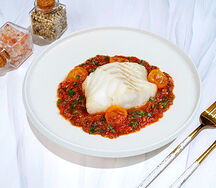 Треска с томатным соусом