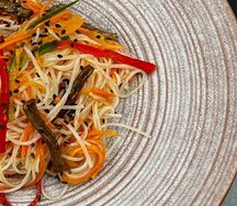 Фунчоза с говядиной