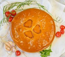 Пирог с капустой и яйцом