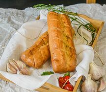 Чесночный багет