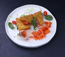 Хашбраун с лососем Доставка