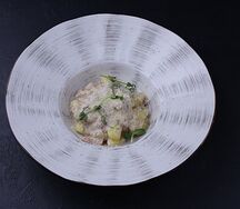 Картофельные ньокки с беконом Доставка