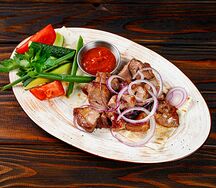 Свинина на углях