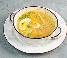 Суп куриный с лапшой