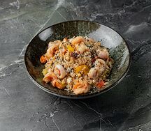 Жареный рис с морепродуктами