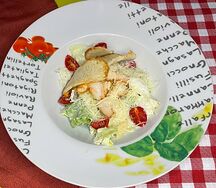 Цезарь с креветками