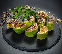 Кабачки на углях