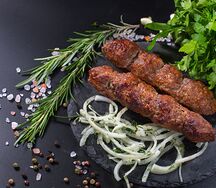 Люля-кебаб из баранины