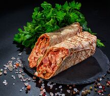 Шаурма с копченой курицей