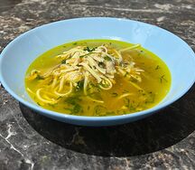 Куриная лапша