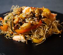 Харусаме с морепродуктами