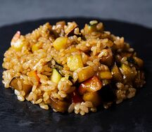 Тяхан с овощами