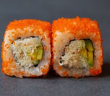 Калифорния с крабом