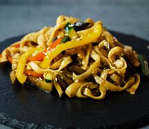 Удон с овощами