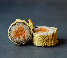 Темпура с лососем