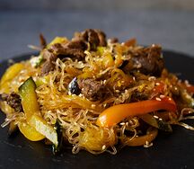 Харусаме с говядиной