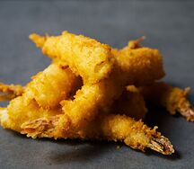 Креветки тигровые в панировке