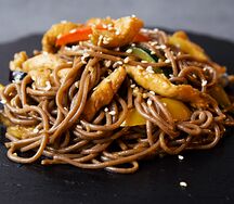 Соба с курицей