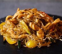 Харусаме с курицей