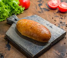 Пирожок с капустой печёный