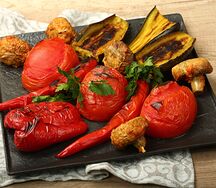 Овощи на мангале